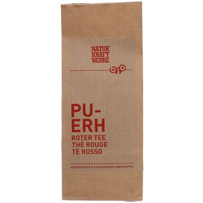 NATURKRAFTWERKE Thé rouge Pu-Erh bio 60 g - Publicité NATURKRAFTWERKE Thé rouge Pu-Erh bio 60 g - Publicité