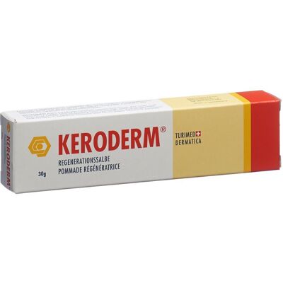 Crème pour les Mains Keroderm - Favorise la régénération tissulaire - 30 g - Publicité Crème pour les Mains Keroderm - Favorise la régénération tissulaire - 30 g - Publicité