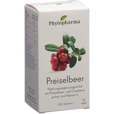 PHYTOPHARMA Airelles rouges Comprimé(S) 280 pc(s) - Publicité PHYTOPHARMA Airelles rouges Comprimé(S) 280 pc(s) - Publicité