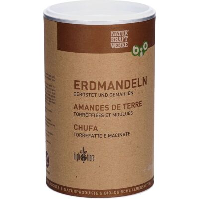 NATURKRAFTWERKE Amandes de terre grillées & moulues bio Poudre 400 g - Publicité NATURKRAFTWERKE Amandes de terre grillées & moulues bio Poudre 400 g - Publicité