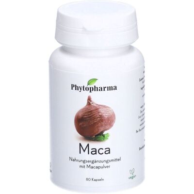 PHYTOPHARMA Maca Capsule(S) 80 pc(s) - Publicité PHYTOPHARMA Maca Capsule(S) 80 pc(s) - Publicité