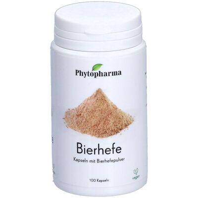 PHYTOPHARMA Levure de bière Capsule(S) 100 pc(s) - Publicité PHYTOPHARMA Levure de bière Capsule(S) 100 pc(s) - Publicité