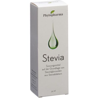 PHYTOPHARMA Stévia Liquide 50 ml - Publicité PHYTOPHARMA Stévia Liquide 50 ml - Publicité