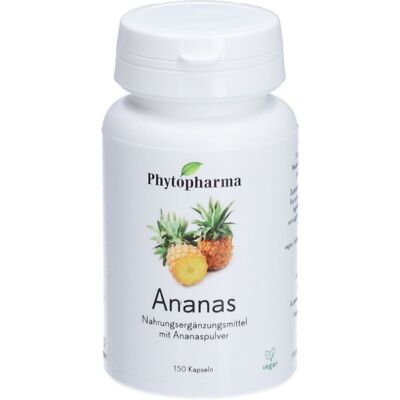 PHYTOPHARMA Ananas Capsule(S) 150 pc(s) - Publicité PHYTOPHARMA Ananas Capsule(S) 150 pc(s) - Publicité
