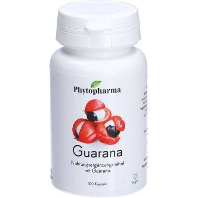 PHYTOPHARMA Guarana Capsule(S) 100 pc(s) - Publicité PHYTOPHARMA Guarana Capsule(S) 100 pc(s) - Publicité