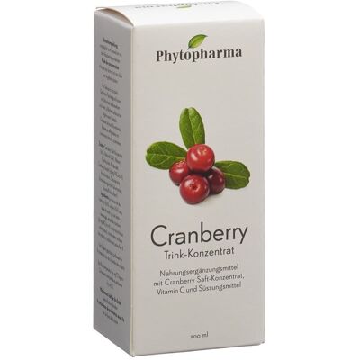 PHYTOPHARMA Concentré de jus d'airelles rouges 200 ml - Publicité PHYTOPHARMA Concentré de jus d'airelles rouges 200 ml - Publicité