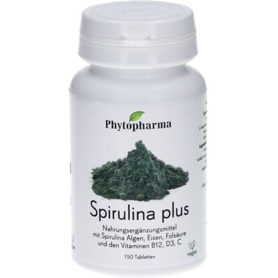 PHYTOPHARMA Spiruline plus Comprimé(S) 150 pc(s) - Publicité PHYTOPHARMA Spiruline plus Comprimé(S) 150 pc(s) - Publicité