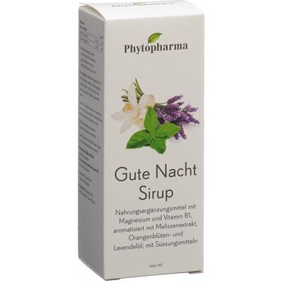 PHYTOPHARMA Sirop Bonne nuit 100 ml - Publicité PHYTOPHARMA Sirop Bonne nuit 100 ml - Publicité