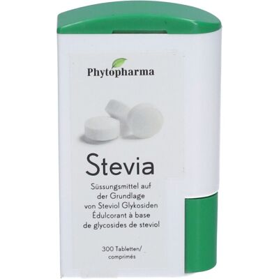 Phytopharma SA - Stevia Comprimé(S) 300 - comprimé - Publicité Phytopharma SA - Stevia Comprimé(S) 300 - comprimé - Publicité
