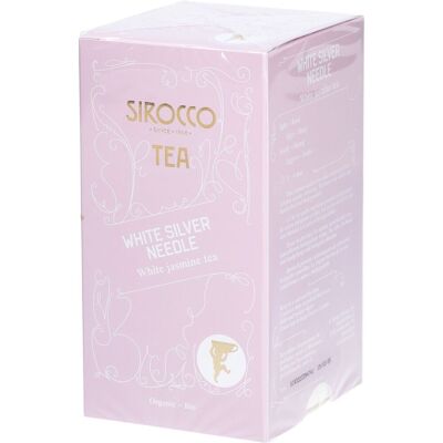 Sirocco White silver needle Thé 20 pc(s) - Publicité Sirocco White silver needle Thé 20 pc(s) - Publicité