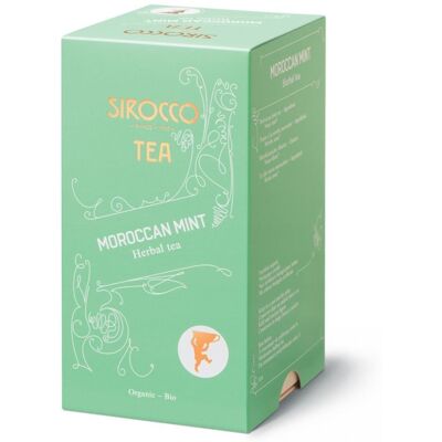 SIROCCO Sachets de thé Menthe du Maroc Thé Instantané 20 pc(s) - Publicité SIROCCO Sachets de thé Menthe du Maroc Thé Instantané 20 pc(s) - Publicité