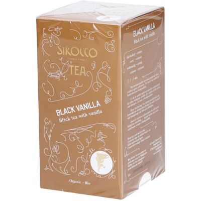 Sirocco Vanille noire Thé 20 pc(s) - Publicité Sirocco Vanille noire Thé 20 pc(s) - Publicité