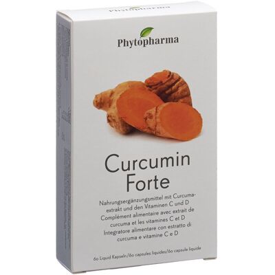 PHYTOPHARMA Curcumin Forte - Capsules de Curcuma, Soutien Immunitaire, 60 pcs - Publicité PHYTOPHARMA Curcumin Forte - Capsules de Curcuma, Soutien Immunitaire, 60 pcs - Publicité