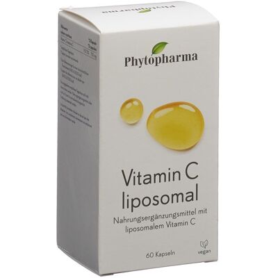 PHYTOPHARMA Vitamine C Liposomale Capsule(S) 60 pc(s) - Publicité PHYTOPHARMA Vitamine C Liposomale Capsule(S) 60 pc(s) - Publicité