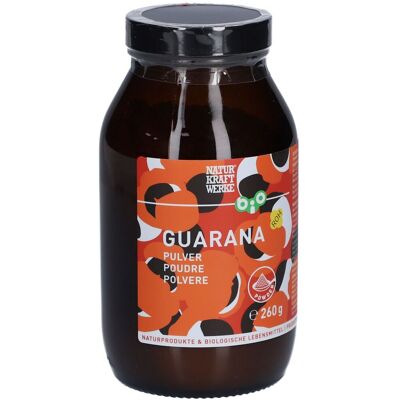 NATURKRAFTWERKE Poudre de Guarana bio 260 g - Publicité NATURKRAFTWERKE Poudre de Guarana bio 260 g - Publicité