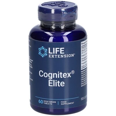 Life Extension Cognitex Elite - Supplément pour le cerveau - Publicité Life Extension Cognitex Elite - Supplément pour le cerveau - Publicité