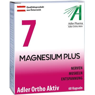 Adler Pharma Produktion et distribution GmbH - Adler Ortho Aktiv N° 7 - 60 capsules - Complément alimentaire - Publicité Adler Pharma Produktion et distribution GmbH - Adler Ortho Aktiv N° 7 - 60 capsules - Complément alimentaire - Publicité