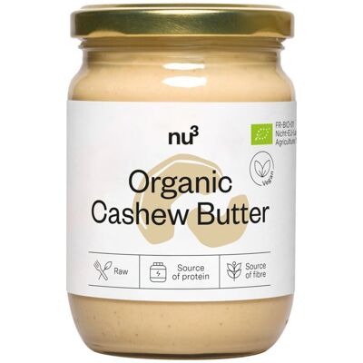 Purée de noix de cajou bio nu3 - Beurre de noix - 250g - Publicité Purée de noix de cajou bio nu3 - Beurre de noix - 250g - Publicité