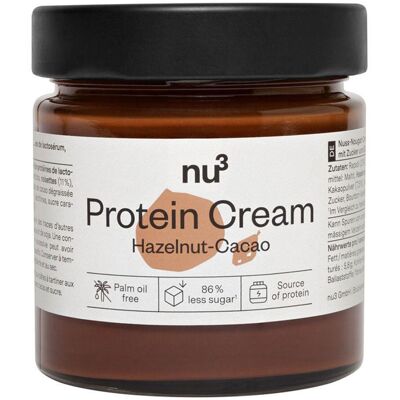 nu3 Crème protéinée Noisette-Cacao 200 g - Publicité nu3 Crème protéinée Noisette-Cacao 200 g - Publicité