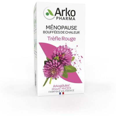 Arkopharma Arkogélules Trèfle rouge Capsule(S) 45 pc(s) - Publicité Arkopharma Arkogélules Trèfle rouge Capsule(S) 45 pc(s) - Publicité