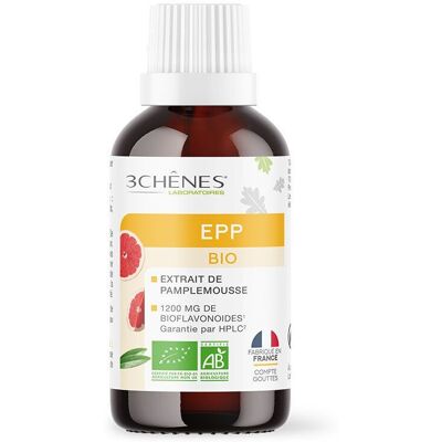 Les 3 Chênes Extrait Bio de Pamplemousse - Complément Alimentaire - Publicité Les 3 Chênes Extrait Bio de Pamplemousse - Complément Alimentaire - Publicité