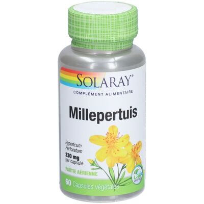 Solaray Millepertuis 60 capsules - complément alimentaire - Publicité Solaray Millepertuis 60 capsules - complément alimentaire - Publicité