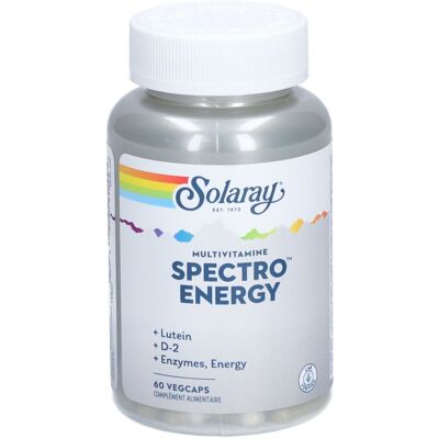 Solaray Spectro Energy - Multivitamine soutien immunitaire - Publicité Solaray Spectro Energy - Multivitamine soutien immunitaire - Publicité