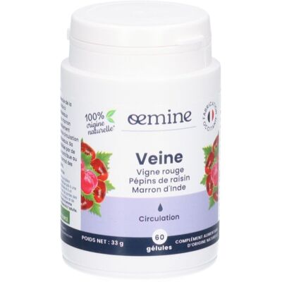 PDM to be maintained Oemine Veine gélules Capsule(S) 60 pc(s) - Publicité PDM to be maintained Oemine Veine gélules Capsule(S) 60 pc(s) - Publicité