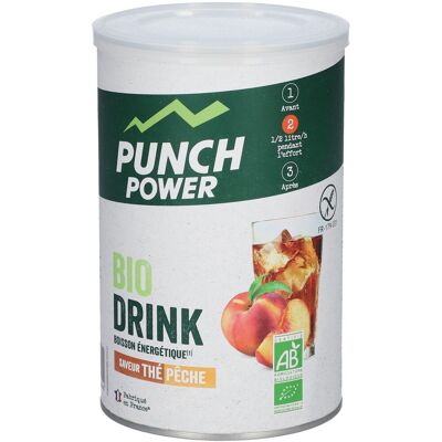 PUNCH POWER Biodrink Boisson énergétique Thé pêche Poudre 500 g - Publicité PUNCH POWER Biodrink Boisson énergétique Thé pêche Poudre 500 g - Publicité