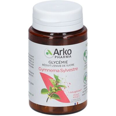 Arkopharma Gymnema Sylvestre Capsules - 45 Extraits Naturels - Publicité Arkopharma Gymnema Sylvestre Capsules - 45 Extraits Naturels - Publicité