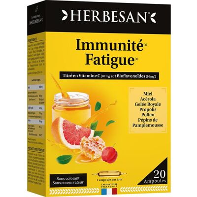 Herbesan Gelée Royale Pollen - Supplément Immunité - Publicité Herbesan Gelée Royale Pollen - Supplément Immunité - Publicité