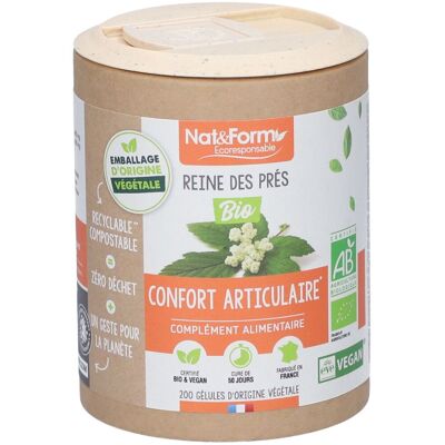 Nat & Form Reine des prés Bio 200 gélules - Complément alimentaire - Publicité Nat & Form Reine des prés Bio 200 gélules - Complément alimentaire - Publicité