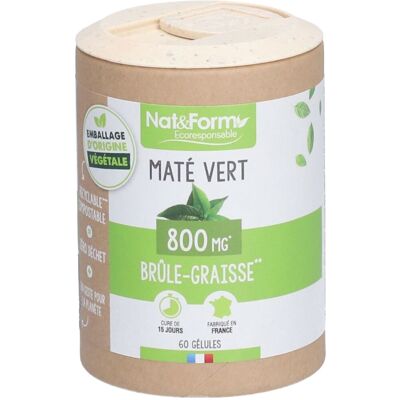 Nat & Form Eco Mate Capsules Vertes - Complément Alimentaire - Publicité Nat & Form Eco Mate Capsules Vertes - Complément Alimentaire - Publicité