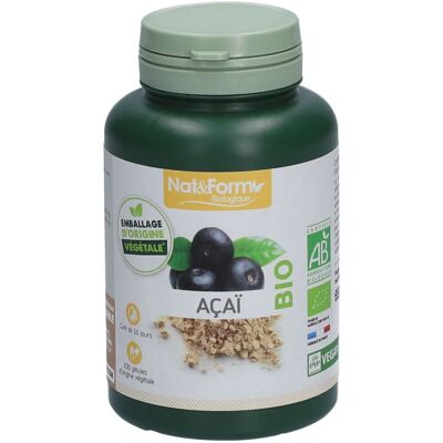 Nat&Form Capsules d'Açaí - Complément alimentaire - Publicité Nat&Form Capsules d'Açaí - Complément alimentaire - Publicité