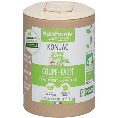 Nat&Form Eco Konjac Bio Gelveg90 - Complément alimentaire - Publicité Nat&Form Eco Konjac Bio Gelveg90 - Complément alimentaire - Publicité