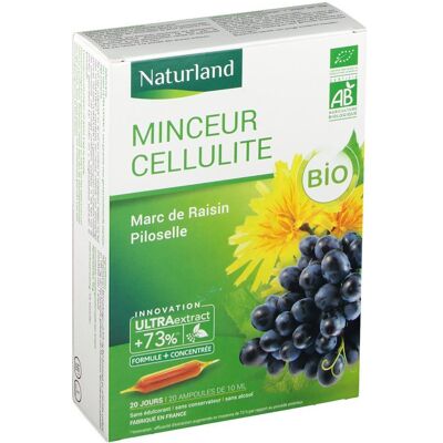 Naturland Minceur Cellulite Bio 20 Ampoules - Contrôle du poids & Cellulite - Publicité Naturland Minceur Cellulite Bio 20 Ampoules - Contrôle du poids & Cellulite - Publicité