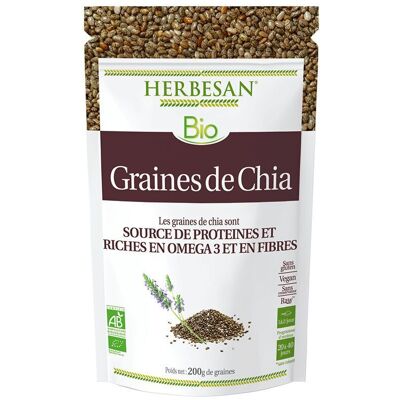 HERBESAN® Graines de Chia Poudre 200 g - Publicité HERBESAN® Graines de Chia Poudre 200 g - Publicité