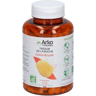 Arkopharma Arkogélules Gelée Royale 150 Capsules - Compléments - Nature & Bio - ARKOPHARMA - Publicité Arkopharma Arkogélules Gelée Royale 150 Capsules - Compléments - Nature & Bio - ARKOPHARMA - Publicité