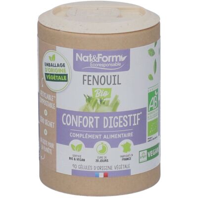 Nat & Form Nat&Form Fenouil Bio en gélules Capsule(S) 90 pc(s) - Publicité Nat & Form Nat&Form Fenouil Bio en gélules Capsule(S) 90 pc(s) - Publicité