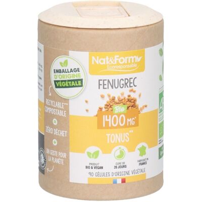 Capsules de Fenugrec Bio Nat & Form - Complément alimentaire - Publicité Capsules de Fenugrec Bio Nat & Form - Complément alimentaire - Publicité