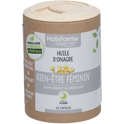 Nat & Form Nat&Form Huile d'onagre en capsules Capsule(S) 60 pc(s) - Publicité Nat & Form Nat&Form Huile d'onagre en capsules Capsule(S) 60 pc(s) - Publicité