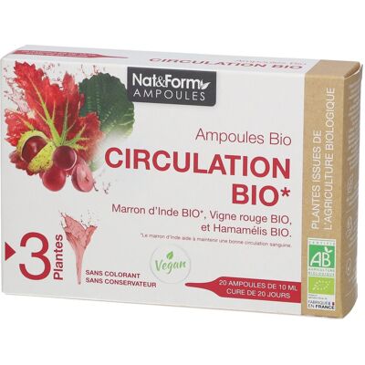 Ampoules Circulation Bio - Nat & Form - Suppléments - Publicité Ampoules Circulation Bio - Nat & Form - Suppléments - Publicité