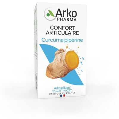 Arkopharma Curcuma Pipérine Bio - Soutien des articulations et digestion - Publicité Arkopharma Curcuma Pipérine Bio - Soutien des articulations et digestion - Publicité
