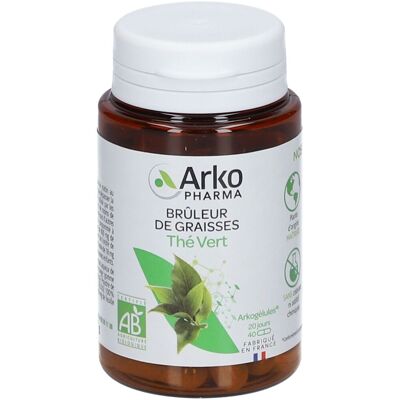 Arkopharma Thé Vert Bio Capsules - Soutient la Perte de Poids - Complément Alimentaire - Publicité Arkopharma Thé Vert Bio Capsules - Soutient la Perte de Poids - Complément Alimentaire - Publicité
