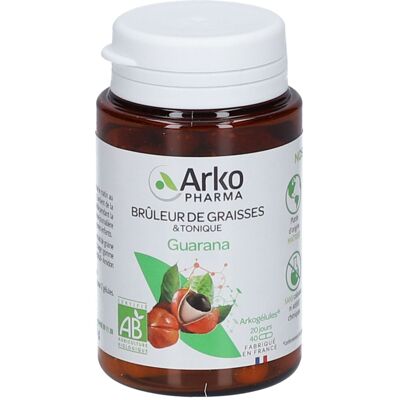 Arkopharma Arkogélules Guarana - Énergie & Brûleur de Graisses - Complément Alimentaire - Publicité Arkopharma Arkogélules Guarana - Énergie & Brûleur de Graisses - Complément Alimentaire - Publicité