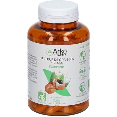 Arkopharma Arkogélules Guarana - Soutien naturel à l'énergie - Complément alimentaire - Publicité Arkopharma Arkogélules Guarana - Soutien naturel à l'énergie - Complément alimentaire - Publicité