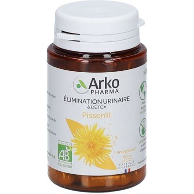 ARKOPHARMA Capsules de Pissenlit Bio - Soutien à l'élimination de l'eau - Publicité ARKOPHARMA Capsules de Pissenlit Bio - Soutien à l'élimination de l'eau - Publicité