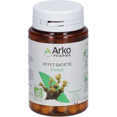 Arkopharma Arkog Fucus Bio - 45 Gélules - Pot 45 gélules - Complément Alimentaire - Publicité Arkopharma Arkog Fucus Bio - 45 Gélules - Pot 45 gélules - Complément Alimentaire - Publicité