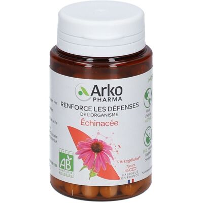 ARKOPHARMA Arkogélules Echinacée bio Capsule(S) 45 pc(s) - Publicité ARKOPHARMA Arkogélules Echinacée bio Capsule(S) 45 pc(s) - Publicité