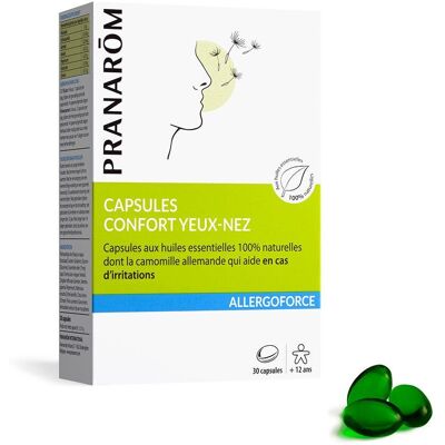 PRANAROM Allergoforce Capsules Confort Yeux-Nez Capsule(S) 30 pc(s) - Publicité PRANAROM Allergoforce Capsules Confort Yeux-Nez Capsule(S) 30 pc(s) - Publicité